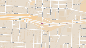 Motor Vehicle Crash with Injuries on I-630 E at S Woodrow St