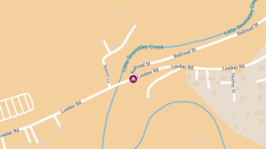 Motorcycle Collision with Injuries at Lowber Rd & Railroad St