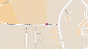 Motorcyclist Injured in Crash on Acacia Club Rd