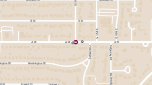 Motorcyclist Injured in Two-Vehicle Crash at S 44th St & A St