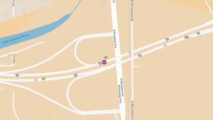 Multi-Vehicle Crash on I-235 Near Broadway Causes Injuries