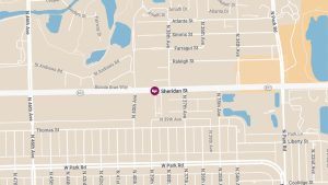 One Injured in Traffic Crash Near Sheridan St