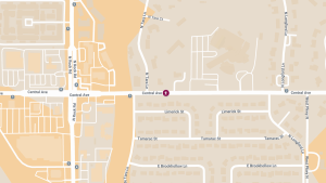 Pedestrian Injured in Crash on E Central Ave