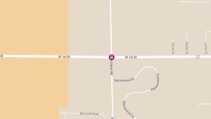 Three Hospitalized After Party Bus Crash at Union Rd & First St
