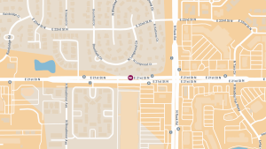 Three Injured in Crash Near E 21st St N