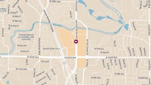 Three-Vehicle Crash with Injuries on Sheridan Blvd