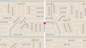Two Injured in Black SUV Crash at Emerson Dr SE and Rally Rd SE