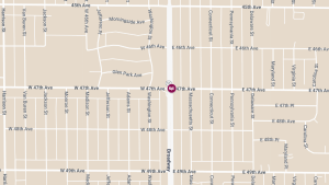 Two-Vehicle Crash With Injuries Near E 47th Ave & Broadway