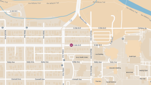 Two-Vehicle Crash on S 6th St E Leaves One With Facial Injury