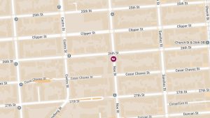 Injury Crash Reported at 26th St & Noe St