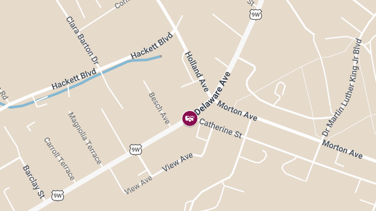 1 Injured in Car Accident at Delaware Ave & Morton Ave