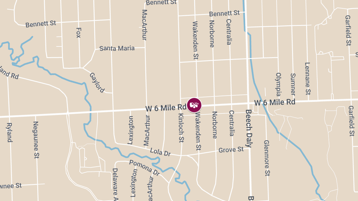 1 Injured in Freeway Accident South of Six Mile Rd
