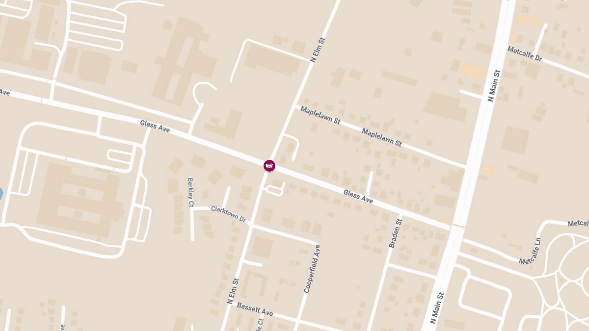 14-Year-Old Hit by Car on Glass Ave at Elm St