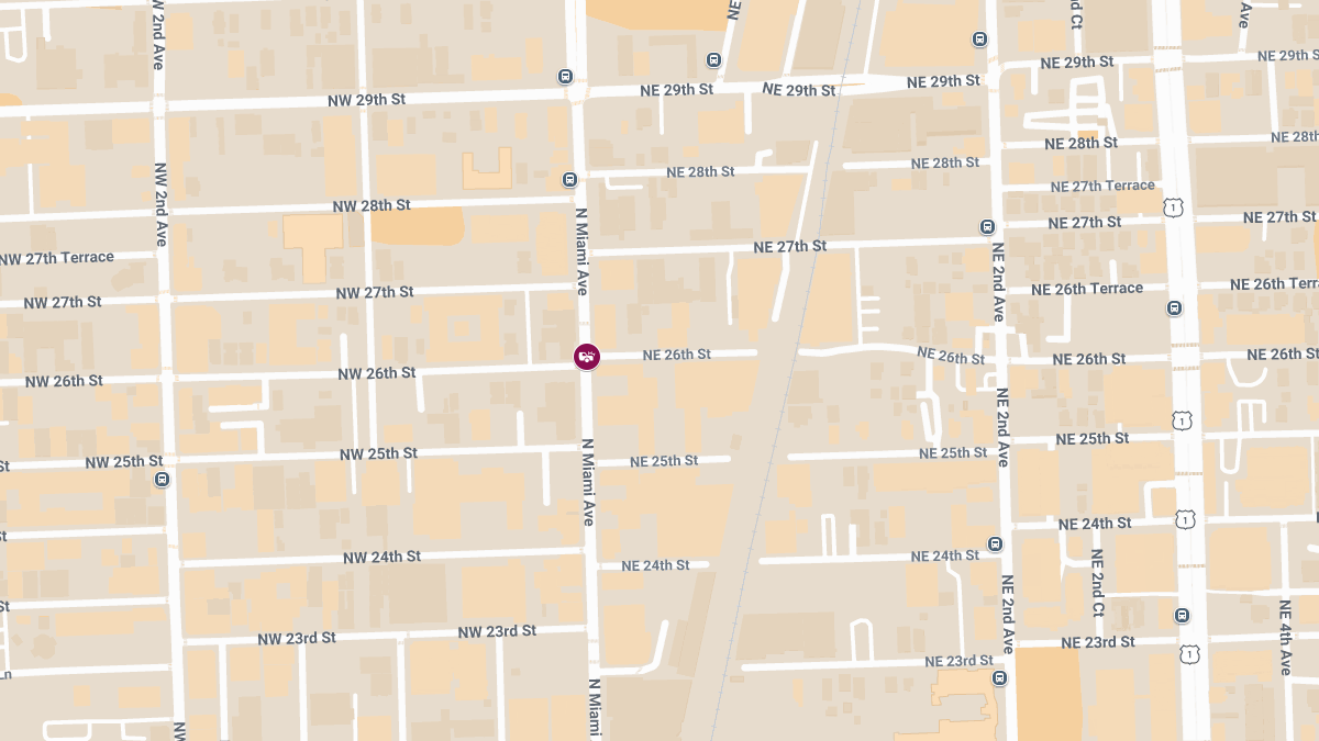 18-Year-Old Cyclist Injured in Crash at N Miami Ave & NE 26th St