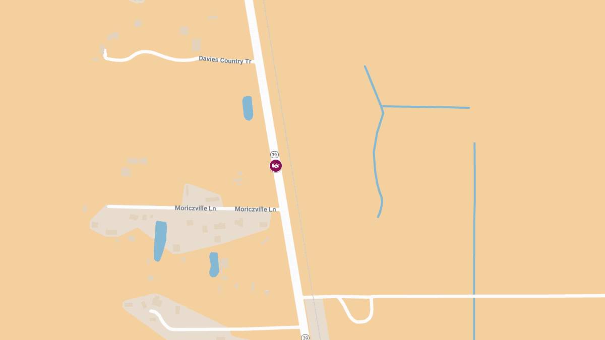 19-Year-Old Killed in Three-Vehicle Crash on SR-39 Near Moriczville Ln