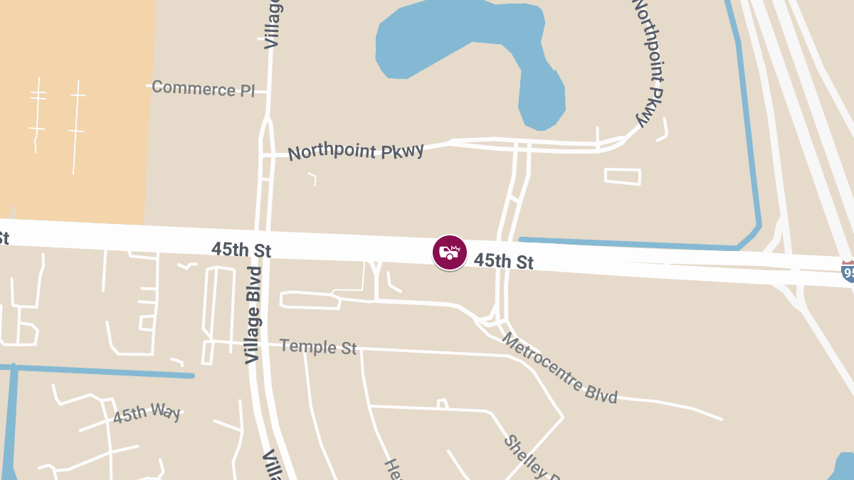 21-Year-Old Woman Injured in Crash on 45th St