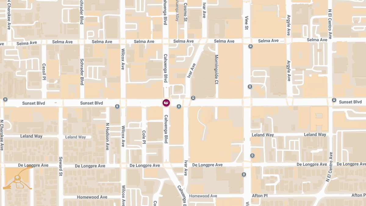 4 Injured in Multi-Vehicle Accident at Sunset Blvd & Cahuenga Blvd