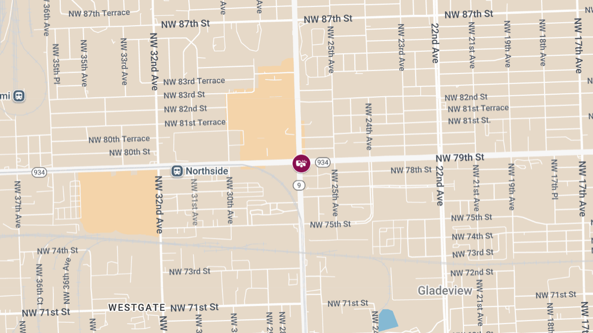 59-Year-Old Woman Hospitalized After Hit-and-Run Near NW 79th St & NW 27th Ave