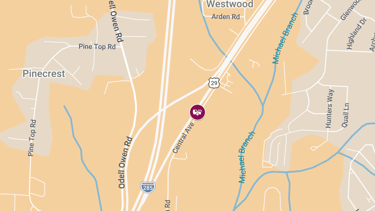 67-Year-Old Woman Injured in Crash on Central Ave
