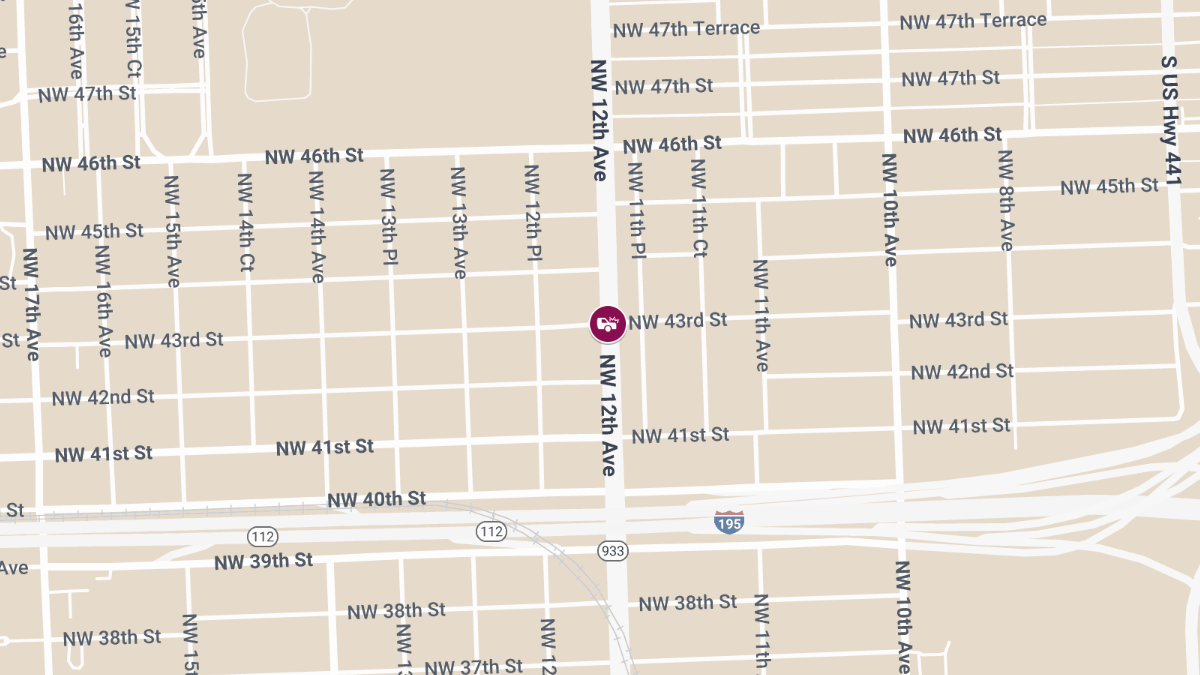 77-Year-Old Woman Injured in Early Morning Crash on NW 12th Ave