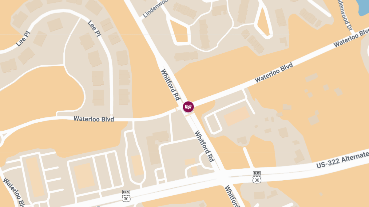 8-Year-Old Injured, 1 Trapped in Crash at N Whitford Rd & Waterloo Blvd