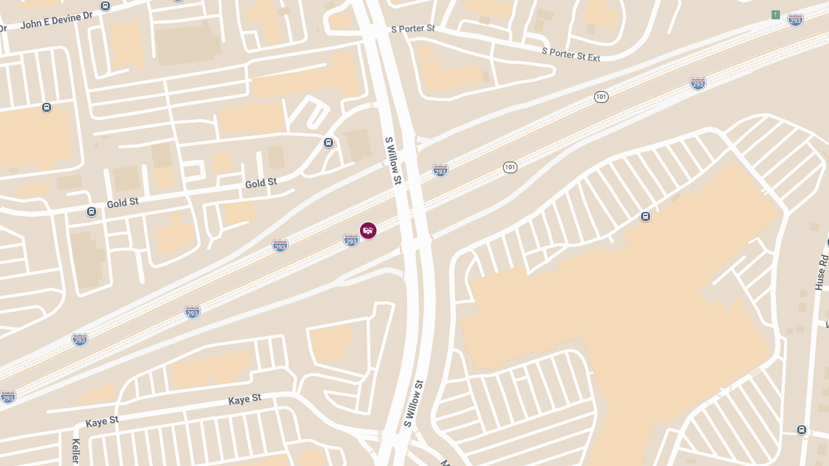 Accident Reported on I-293 South After South Willow St Causing Injury