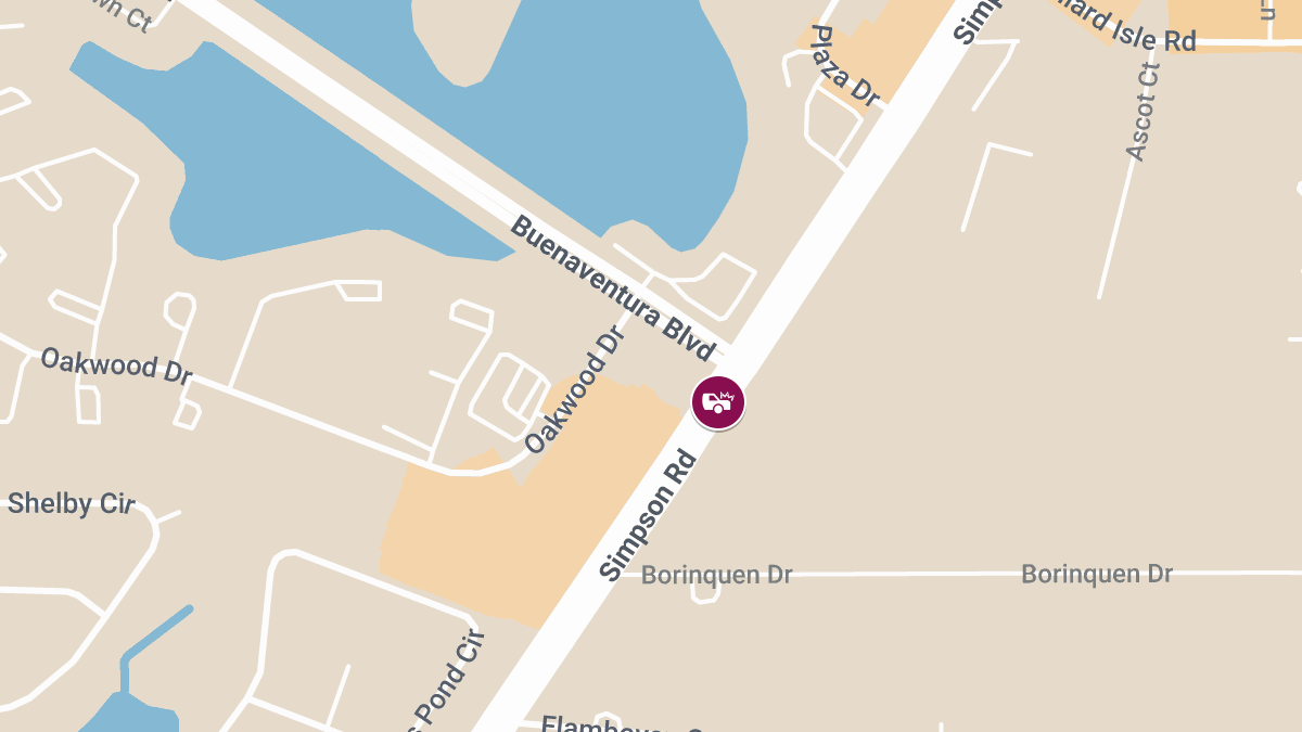 Accident With Injuries Blocks NB Simpson Rd at Buenaventura Blvd