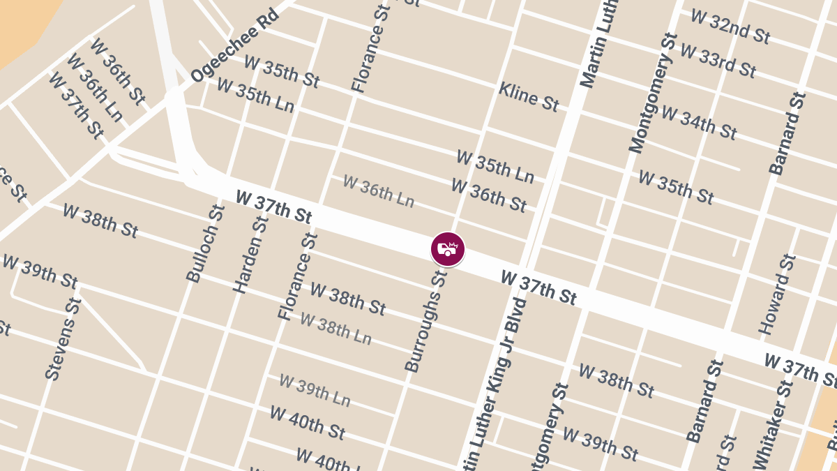 Accident With Injuries Near West 37th & Burroughs St