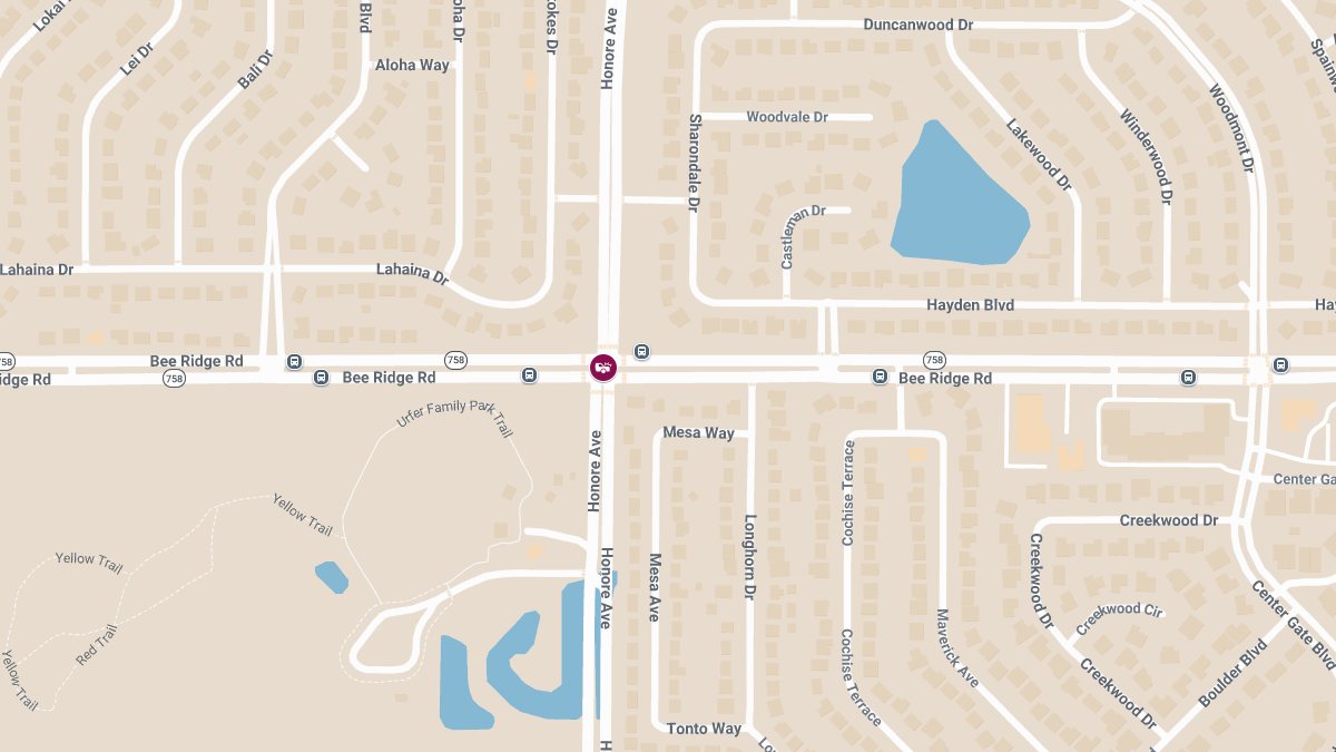 Accident With Injuries Reported at Bee Ridge Rd & Honore Ave