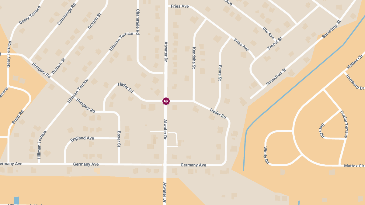 Accident With Injuries Reported at Hader Rd & Atwater Dr