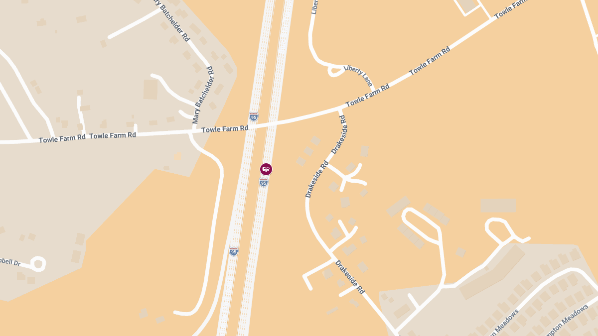 Accident With Injuries Reported at Interstate 95 SB mm 4.4