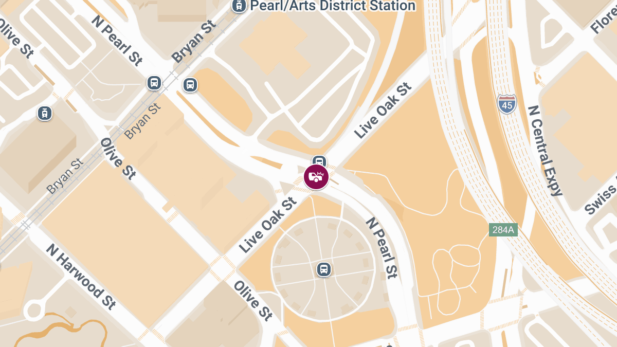 Accident With Injuries Reported at Live Oak St & N Pearl St