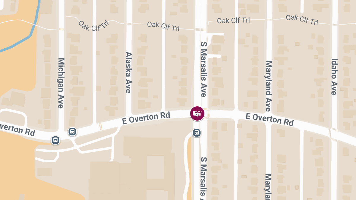 Accident With Injuries Reported at S Marsalis Ave & E Overton Rd