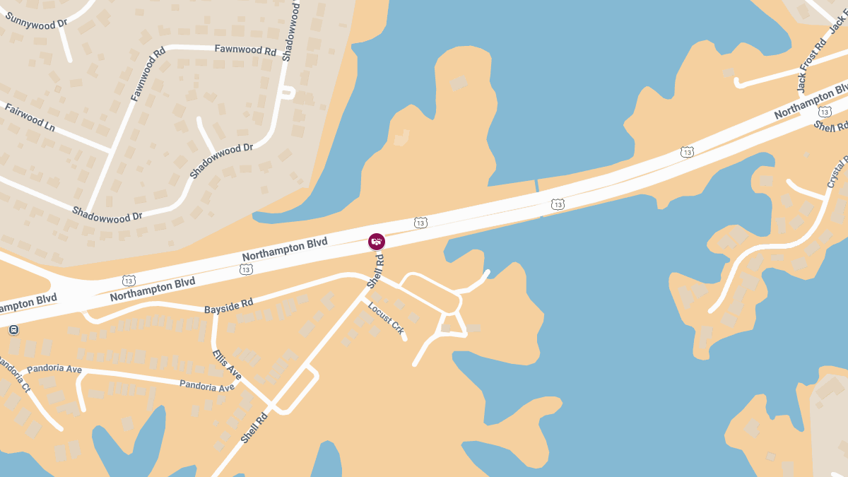 Accident With Injuries Reported at Shell Rd and Northampton Blvd