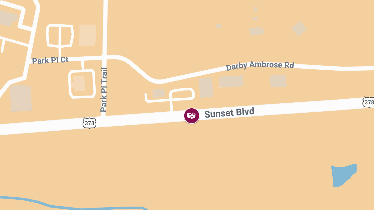 Accident With Injuries Reported at Sunset Blvd Near Park Place Trl