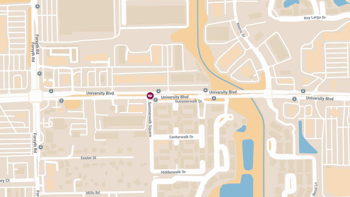 Accident With Injuries Reported at University Blvd & Summerwalk Sq