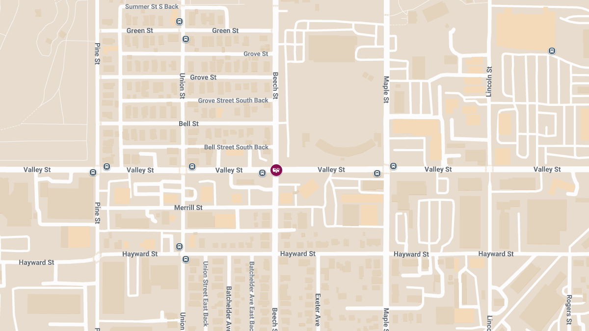Accident With Injuries Reported at Valley St & Beech St