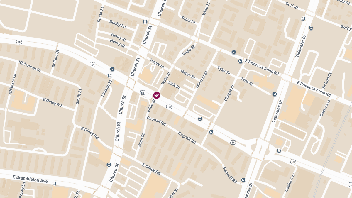 Accident With Injuries Reported at Wide St and E Virginia Beach Blvd