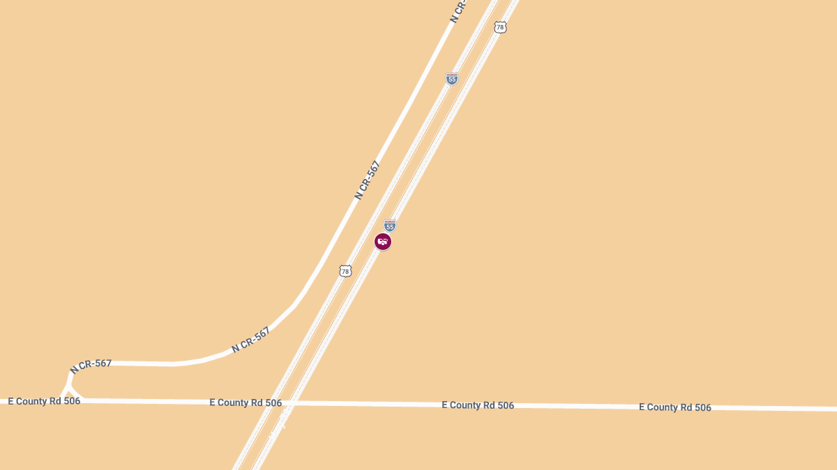 Accident With Injuries Reported on NB I-55 Near MM 46.7