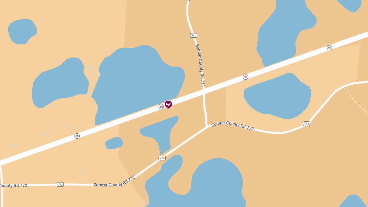 Accident With Injuries and Roadblock on SR-50 Near 5406