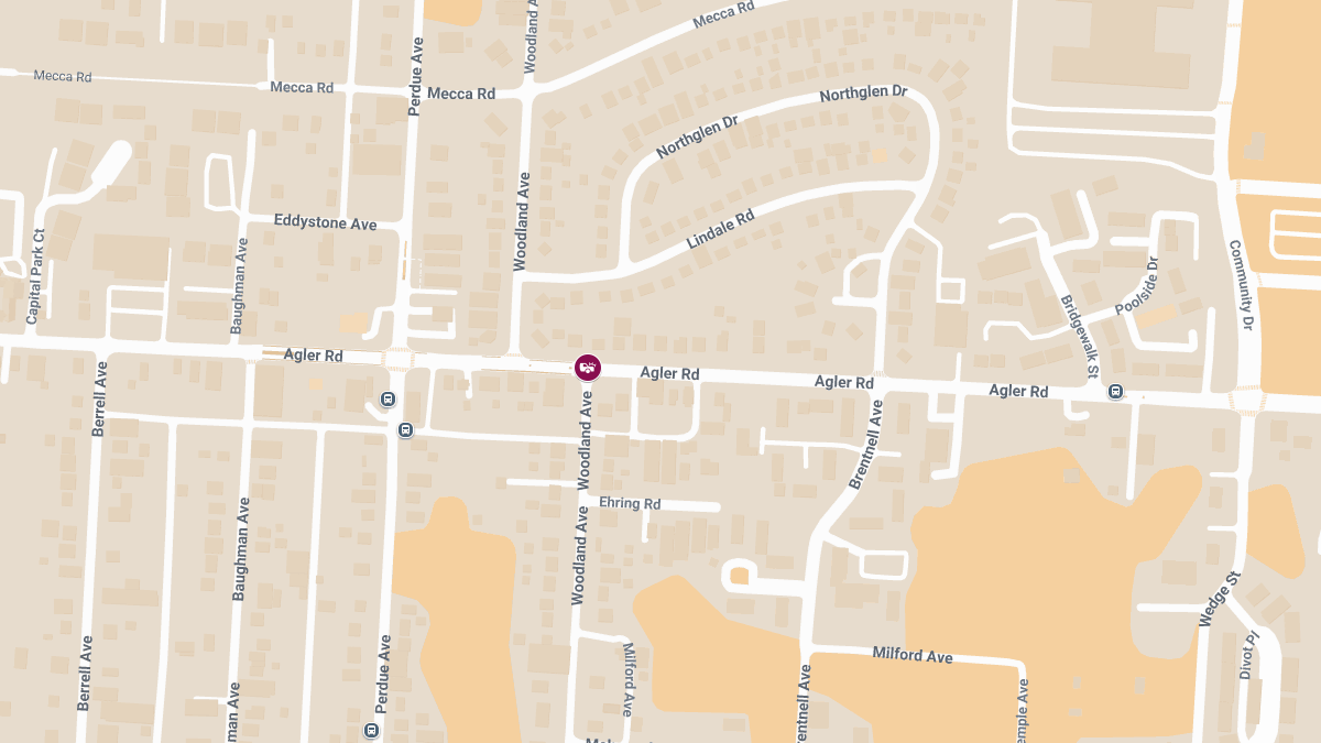Accident With Injuries at Agler Rd and Woodland Ave
