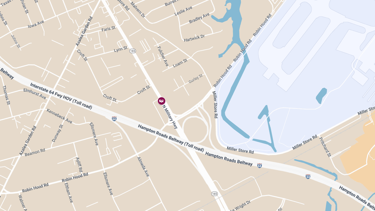 Accident With Injuries at Fairgarden Rd and N Military Hwy