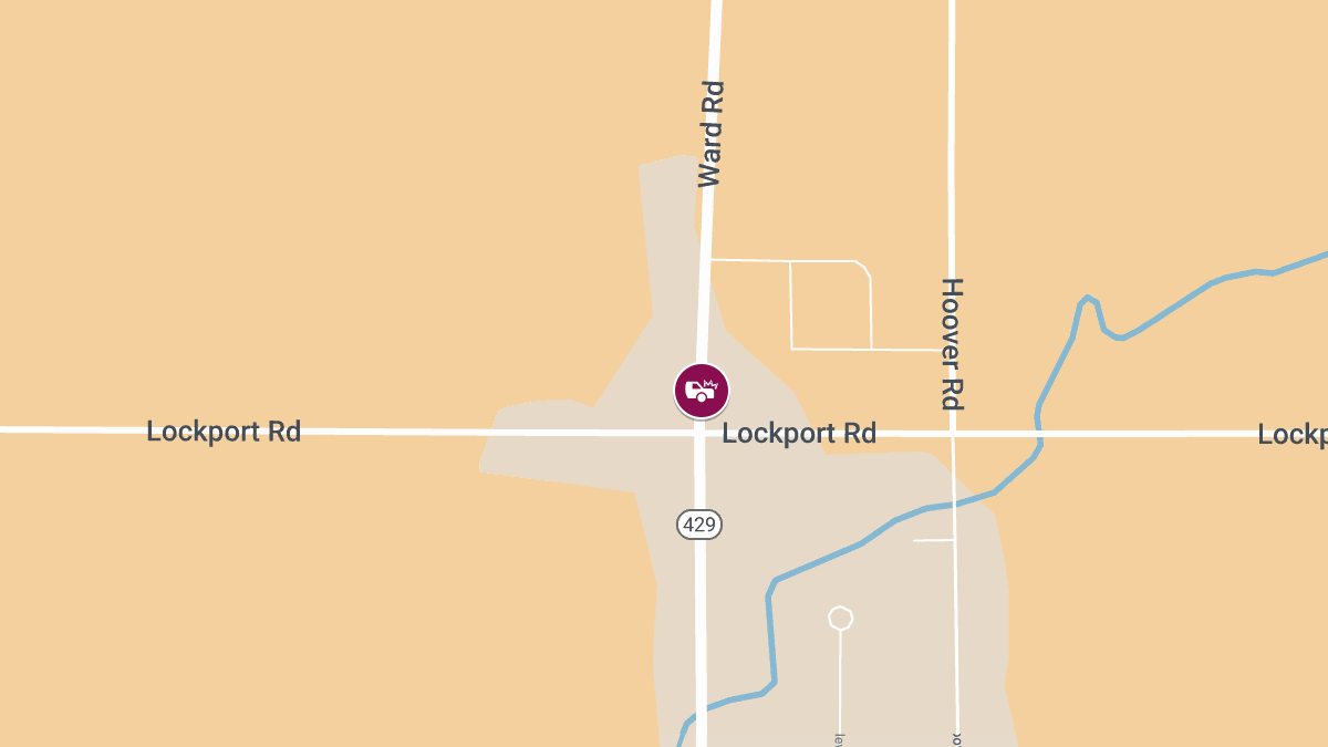 Accident With Injuries at Lockport Rd & Ward Rd
