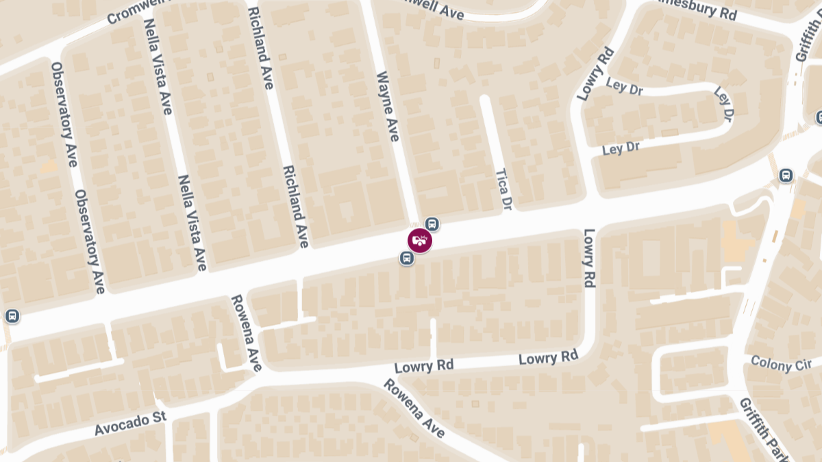 Accident With Injuries at Wayne Ave & Los Feliz Blvd