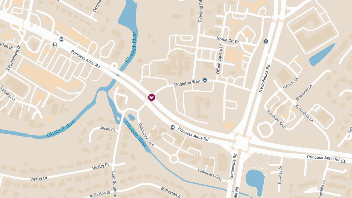 Accident With Possible Injuries at Princess Anne Rd and Singleton Way