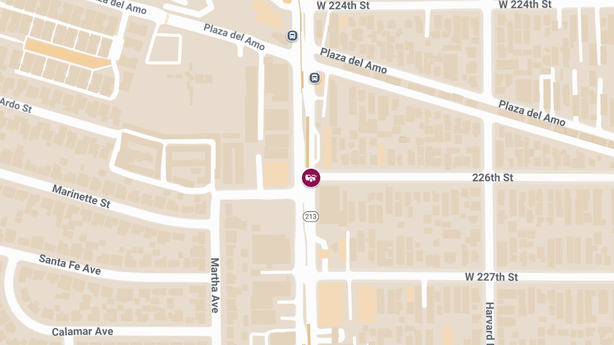 Accident at S Western Ave & W 226th St Results in Injuries