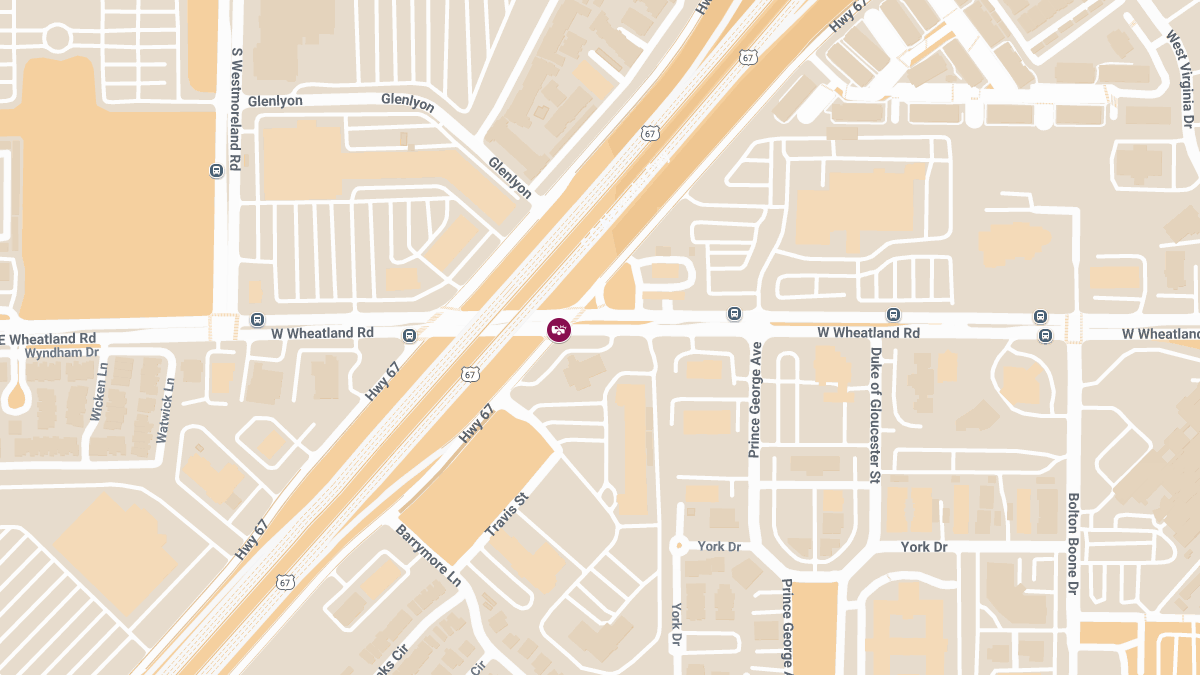 Accident at W Wheatland Rd & Marvin D Love Service Rd E Causes Injuries