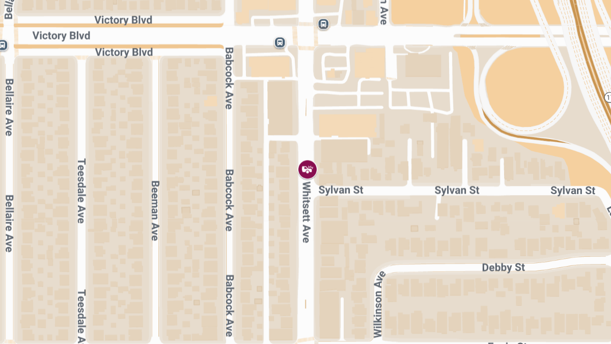 Accident at Whitsett Ave & Sylvan St Causes Injuries