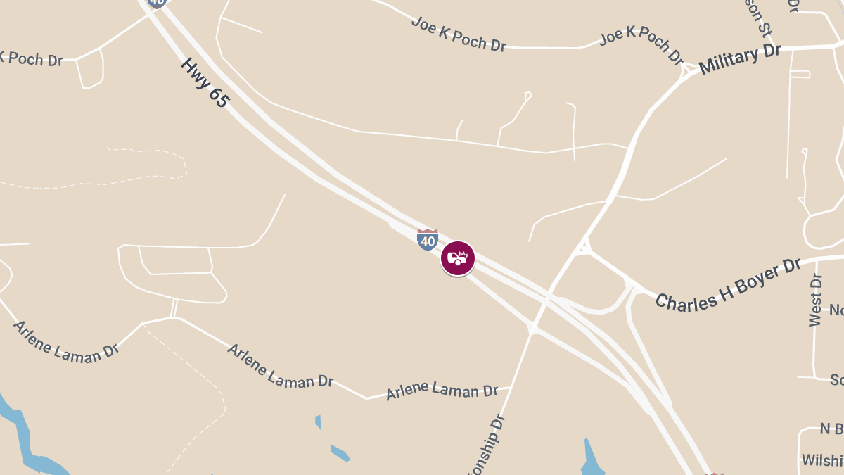Accident on EB I-40 Near Exit 159 Causes Injuries