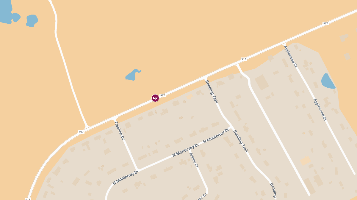 Accident with Entrapment on FM 917 Near Treeline Dr